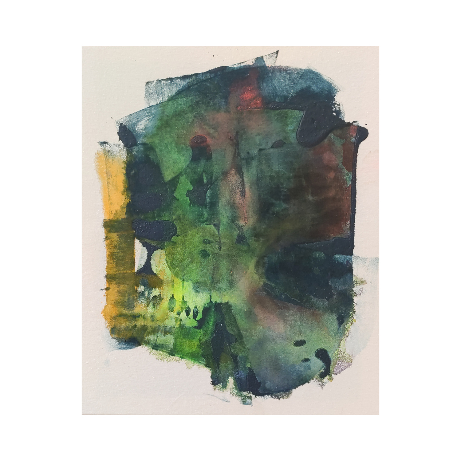 Got up early 65x80 cm