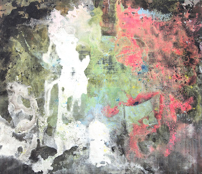 Comfortable in chaos 6. 110x94 cm
