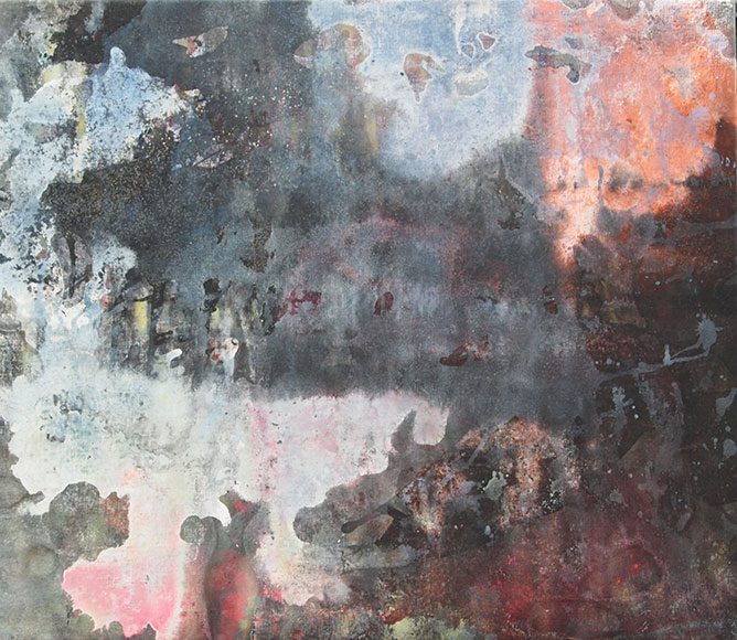 Comfortable in chaos 8  78x68 cm