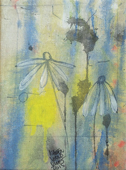 Onkruid-9   24x18cm