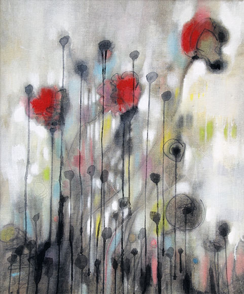 klaproos-1 60x50 cm